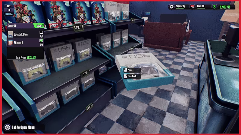 Gamer Stop Simulator : Prologue video 2