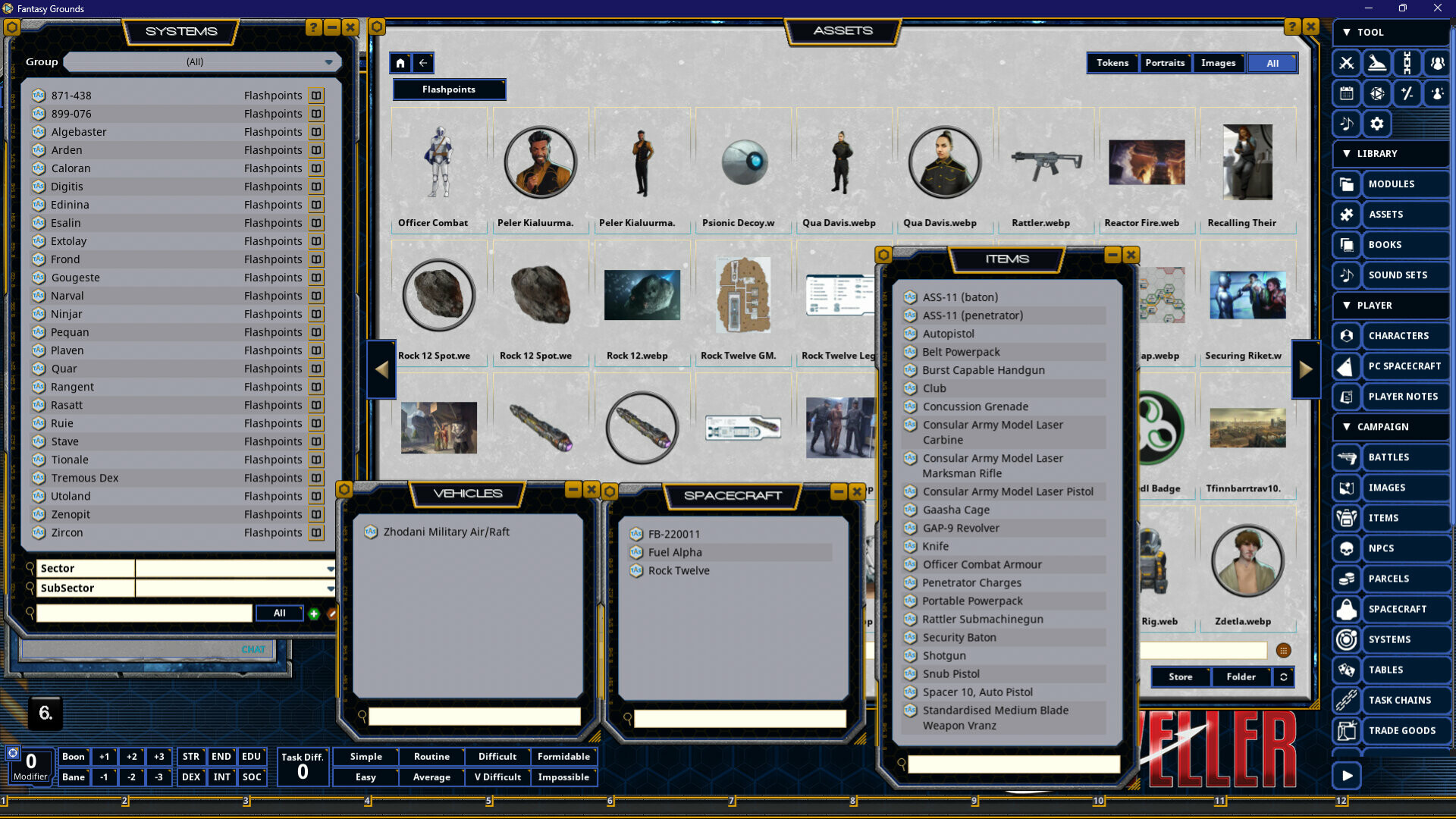#5. Fantasy Grounds - Traveller - The Fifth Frontier War: Flashpoints (Steam) 来自: SmiteWorks USA, LLC