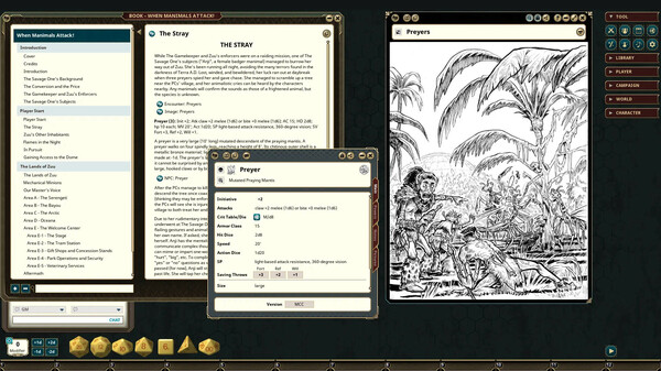 Fantasy Grounds - Mutant Crawl Classics #12: When Manimals Attack