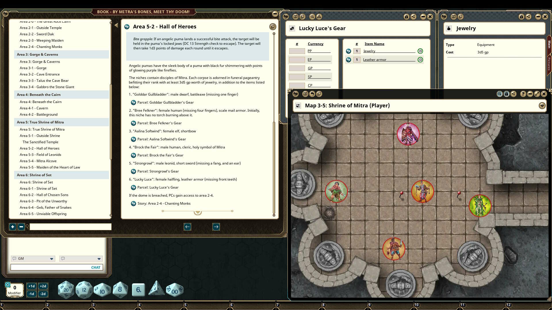 #3. Fantasy Grounds - Dungeon Crawl Classics - By Mitra's Bones, Meet Thy Doom! (Steam) 게시자: SmiteWorks USA, LLC
