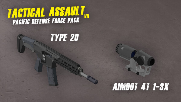 Tactical Assault VR - Pacific Defense Force Pack FREE!