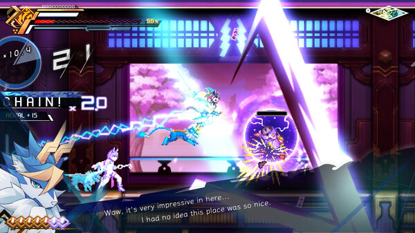 Скриншот из Azure Striker Gunvolt Trilogy Enhanced