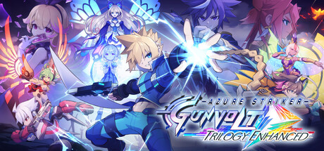 Azure Striker Gunvolt Trilogy Enhanced Poster
