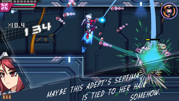 Скриншот из Azure Striker Gunvolt Trilogy Enhanced