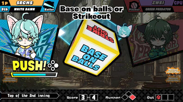 CATS BASEBALL Demo screenshot 3
