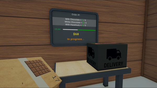 Скриншот из Choco Kiosk Simulator