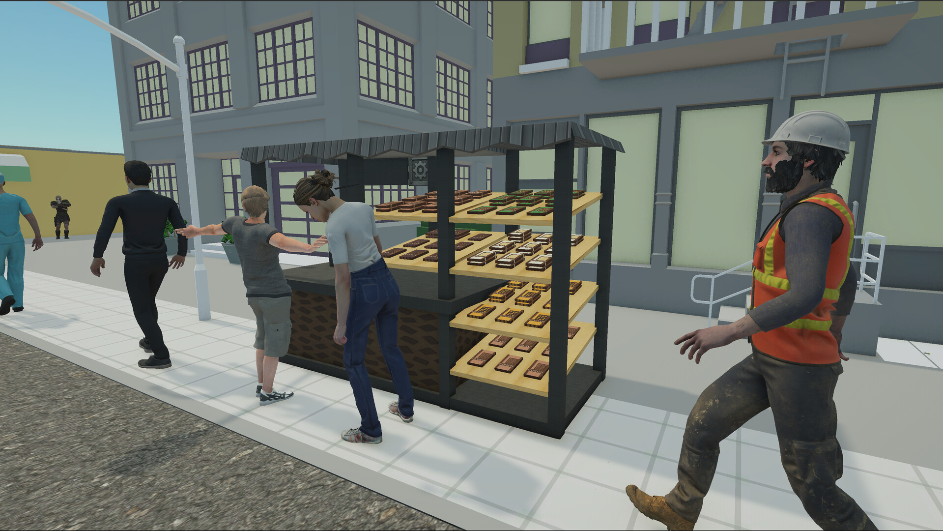 #6. Choco Kiosk Simulator (Steam) โดย: Sweetbyte Games