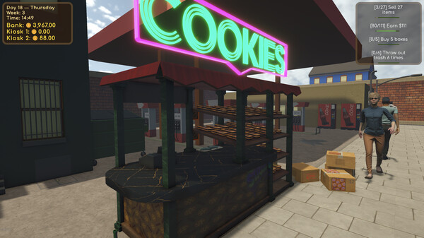 Choco Kiosk Simulator game for Linux 1