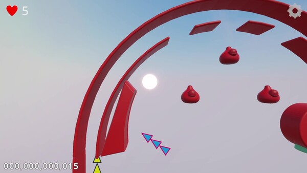 Ex Scroller Pinball game for Linux 1