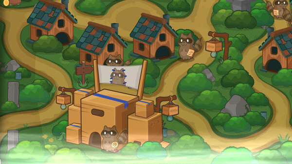 Raccoon Valley Tycoon gameplay screenshot