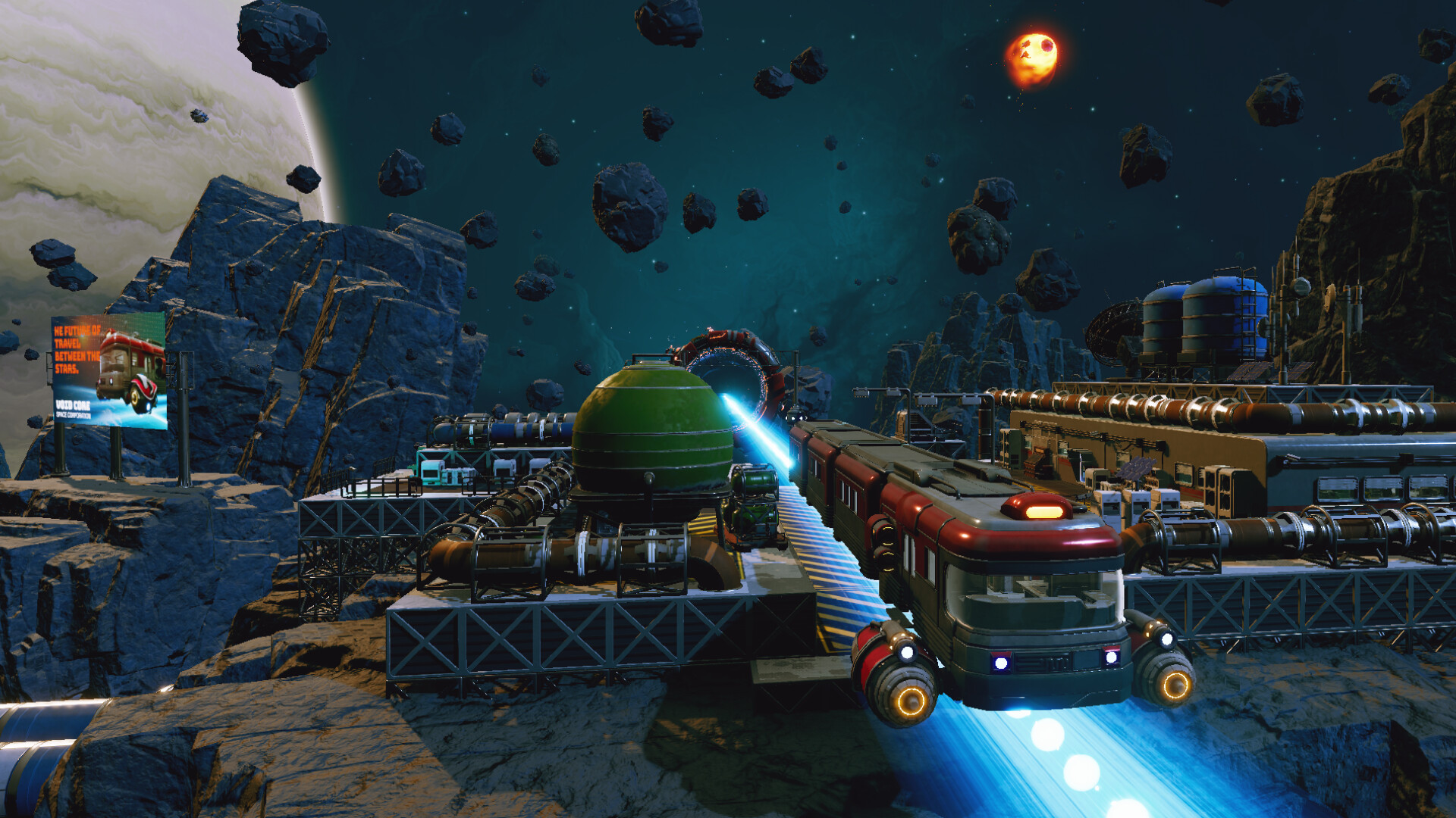 SurviRail: Deep Space screenshot 1