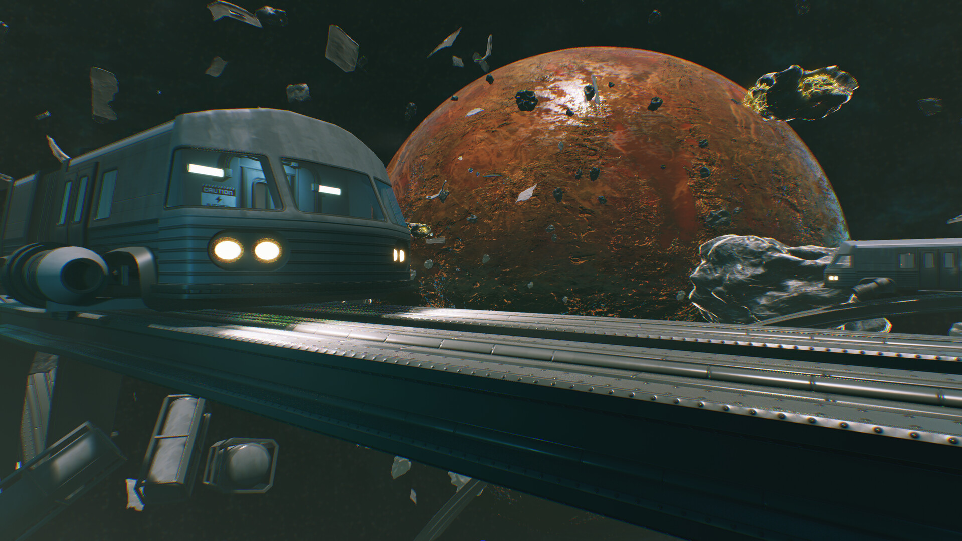 SurviRail: Deep Space screenshot 7