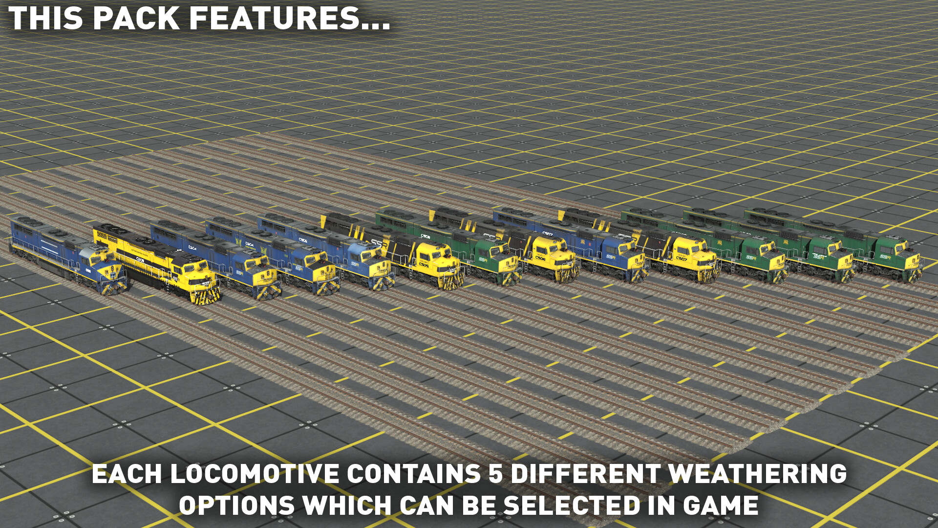#7. Trainz Plus DLC - VR C Locomotive - SSR Pack 1 (Steam) 由: N3V Games