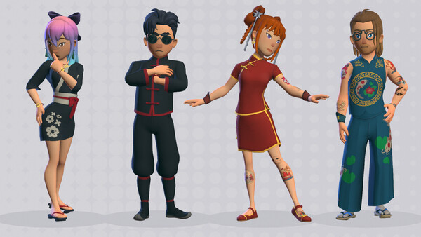 Tattoo Tycoon - Chinatown: Dragon Studio Style Pack.