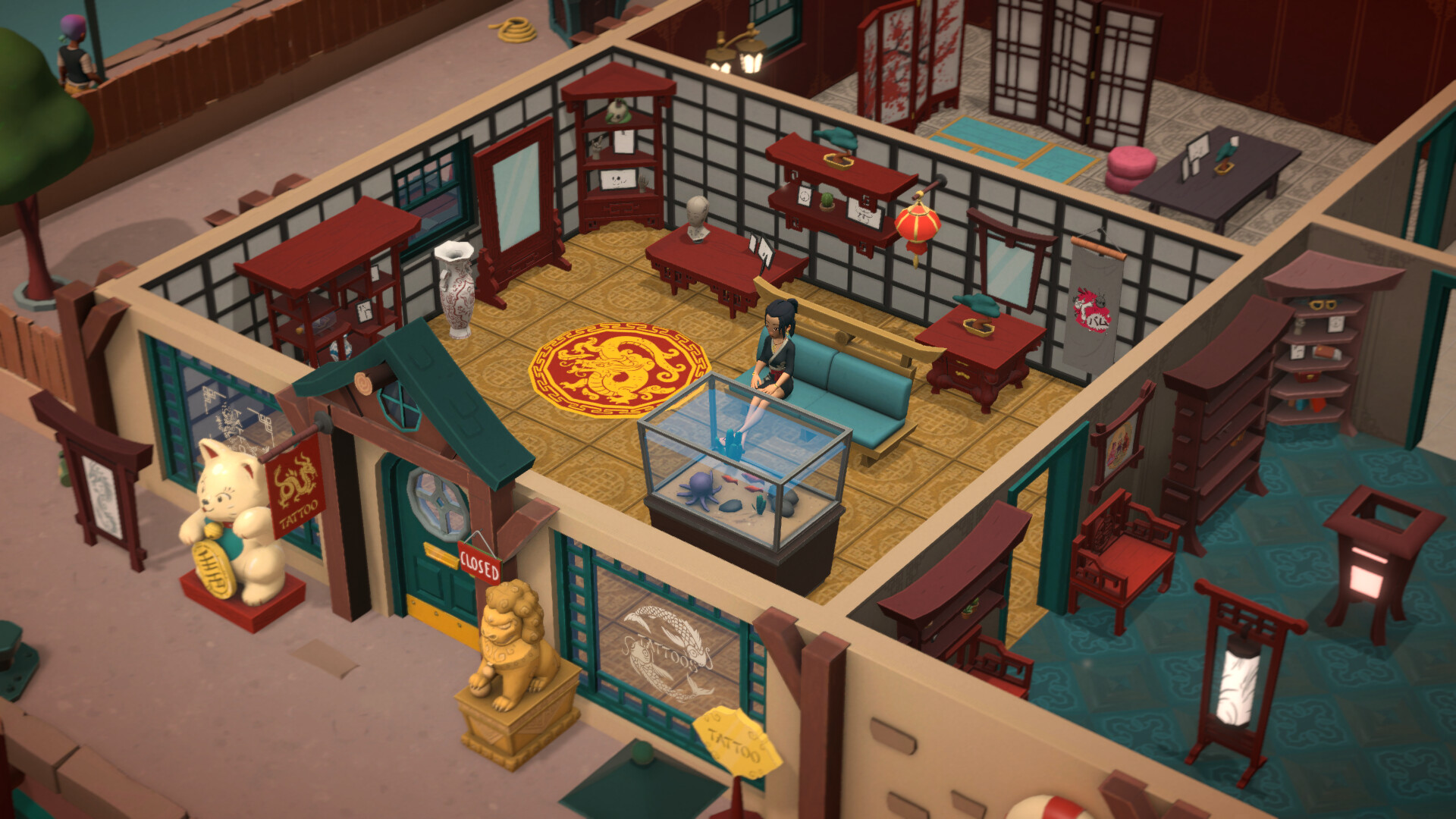 Tattoo Tycoon - Chinatown: Dragon Studio Style Pack Featured Screenshot #1