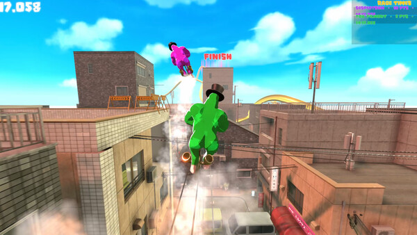 Скриншот 1 из игры Unicycle Gorilla