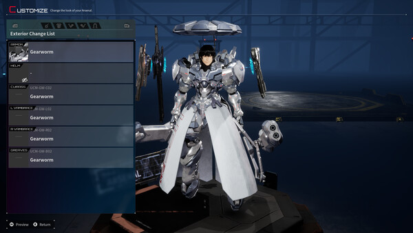 Daemon X Machina: Titanic Scion - Sovereign Axiom Outfit Set
