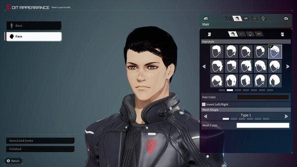 Daemon X Machina: Titanic Scion - Hairstyle Set 3