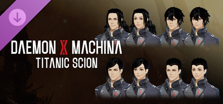 Daemon X Machina: Titanic Scion - Hairstyle Set 8