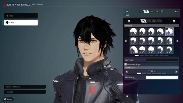 Daemon X Machina: Titanic Scion - Hairstyle Set 8