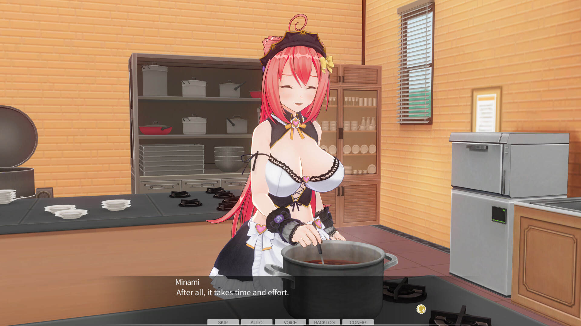 CUSTOM ORDER MAID 3D2 Personality Pack Motherly and Nurturing Woman scene