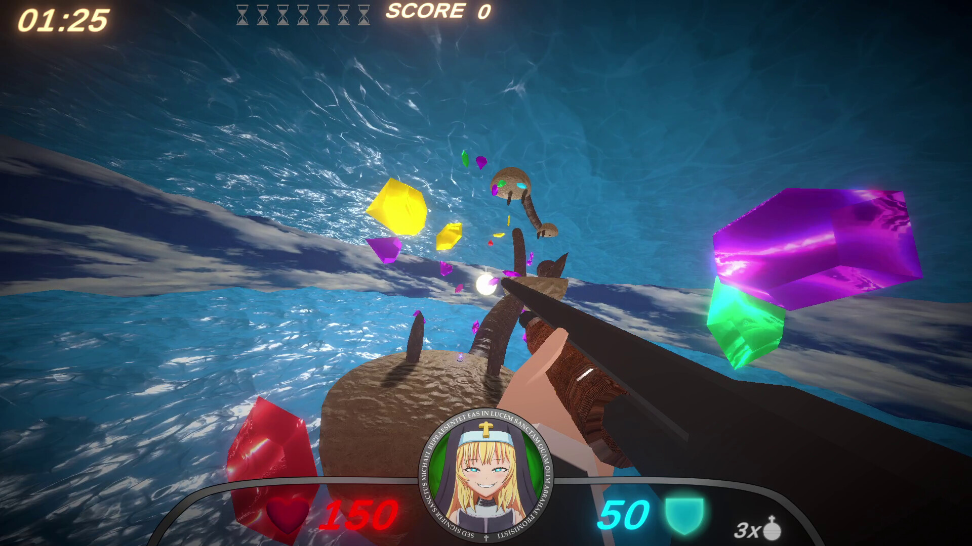 Guns and Nuns: Storming Hell screenshot #4