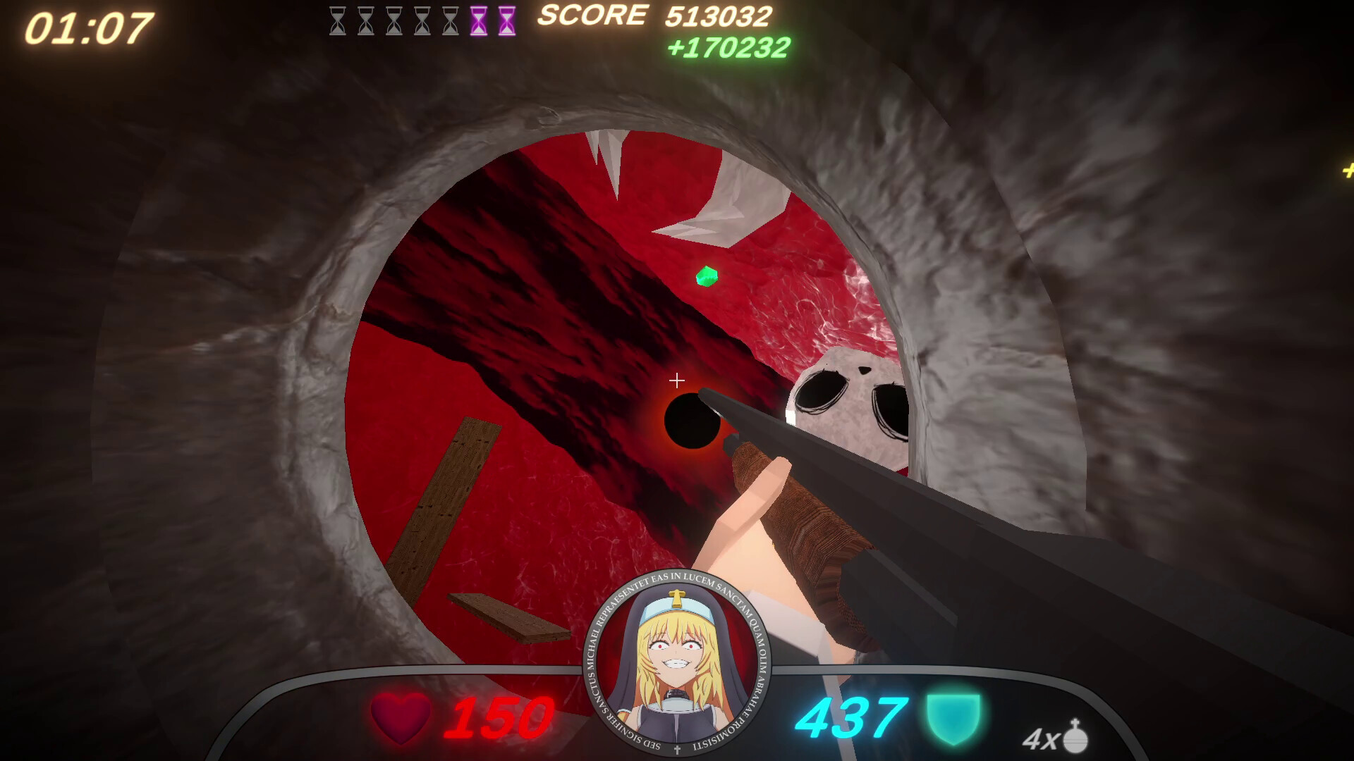 Guns and Nuns: Storming Hell screenshot #6