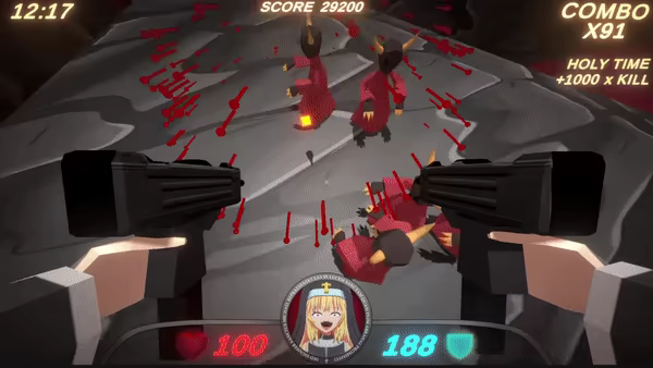 Guns and Nuns: Storming Hell video 3
