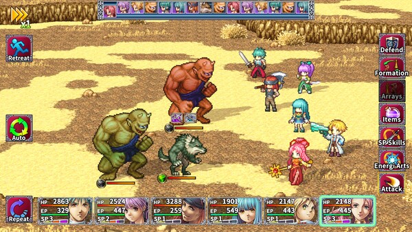 Alphadia III game for windows Pc 1