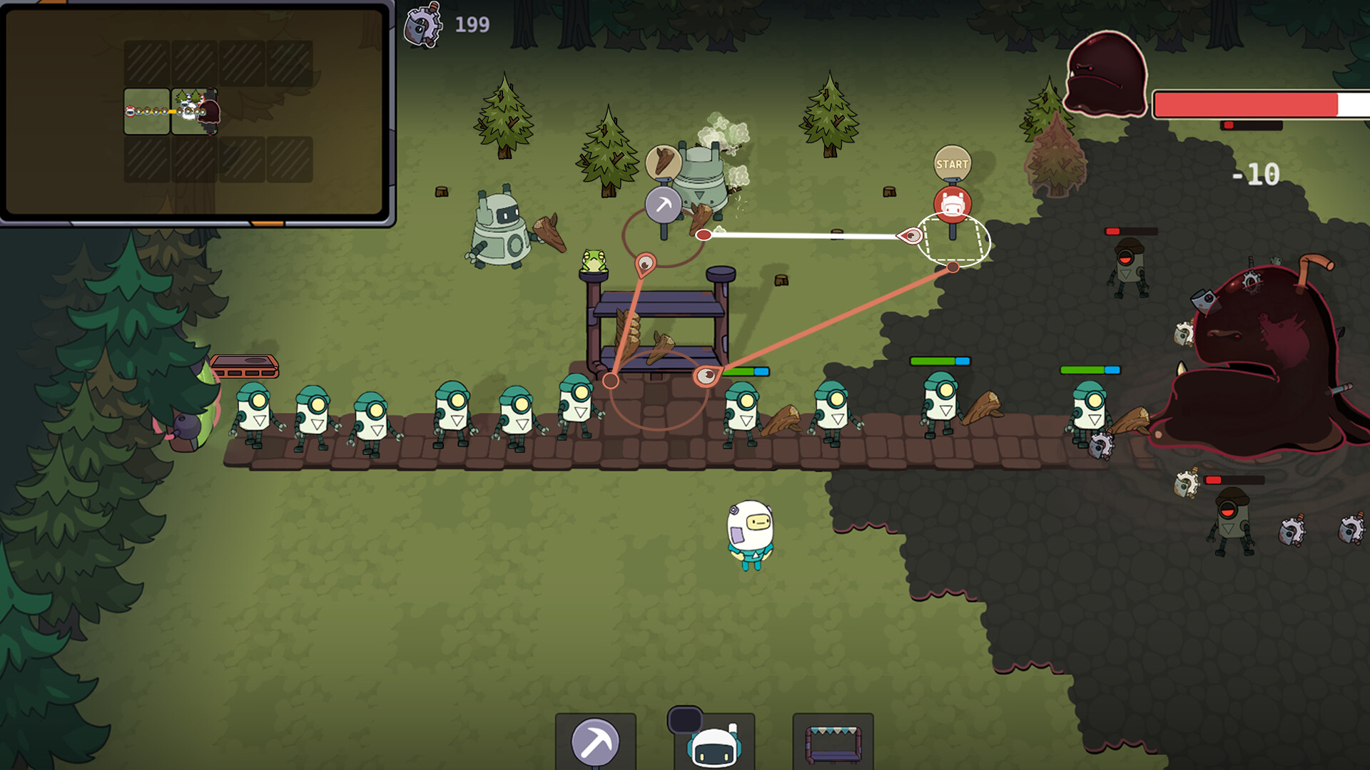 SuperWEIRD: Automation Roguelite screenshot 4