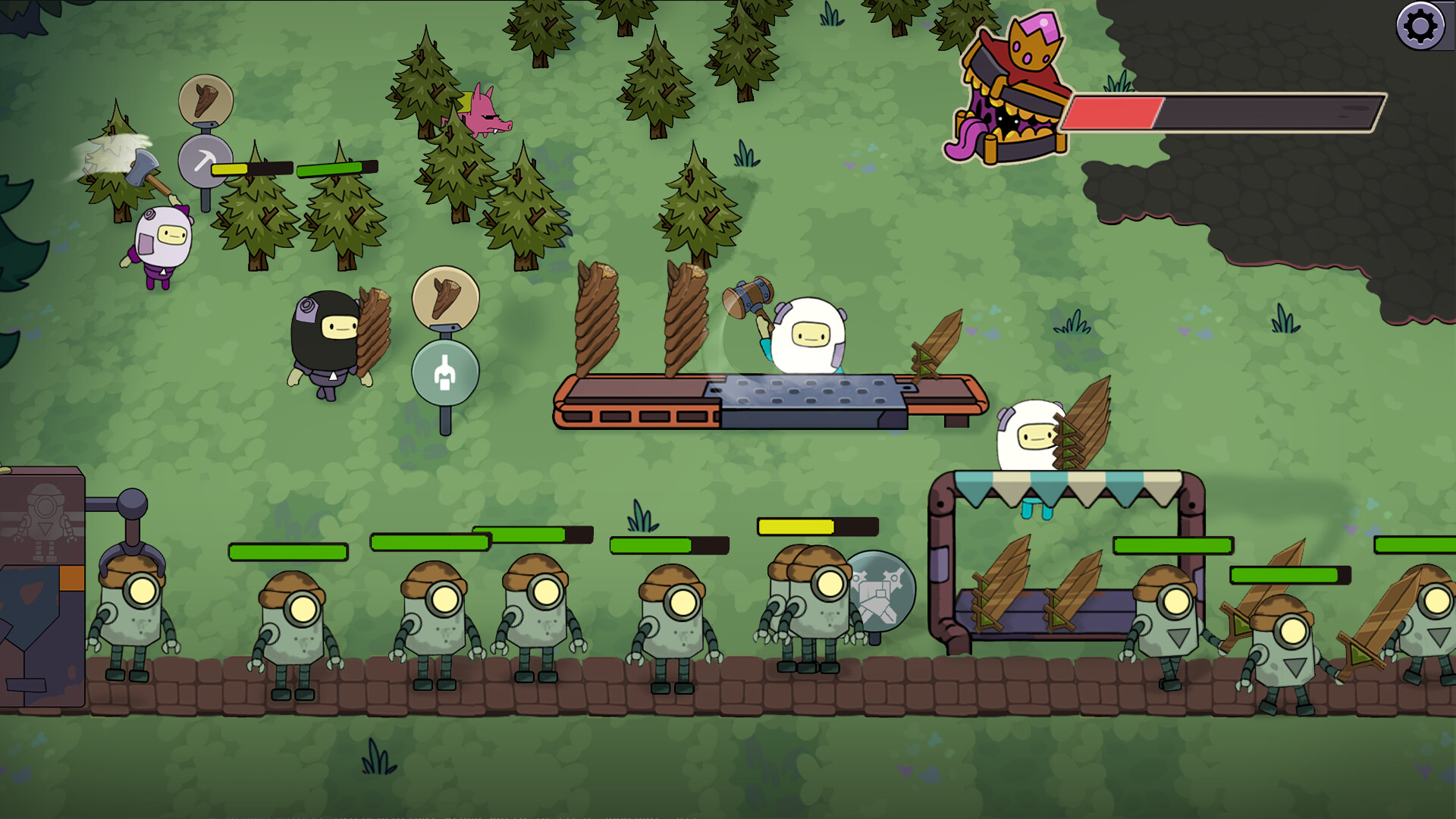 SuperWEIRD: Automation Roguelite screenshot #6