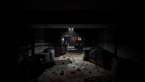 Screenshot of Between Two Lights gameplay showing in-action mechanics