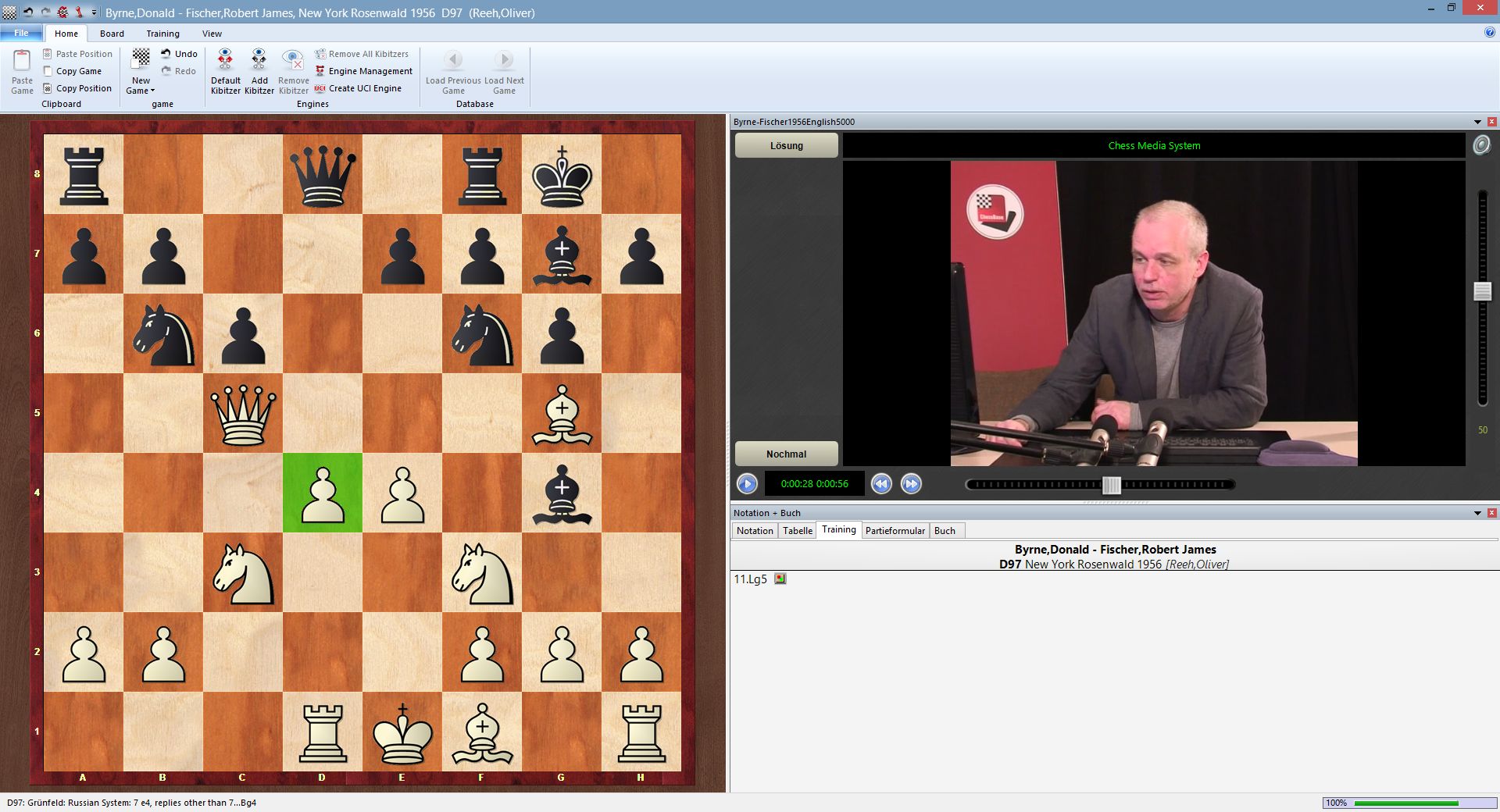 Fritz 14: Master Class Volume 1, Bobby Fischer Featured Screenshot #1