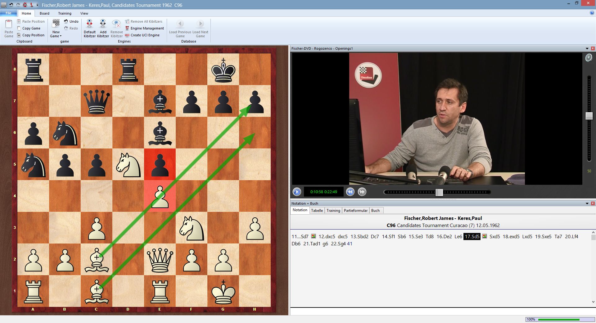 Fritz for Fun 13: Master Class Volume 1, Bobby Fischer Featured Screenshot #1