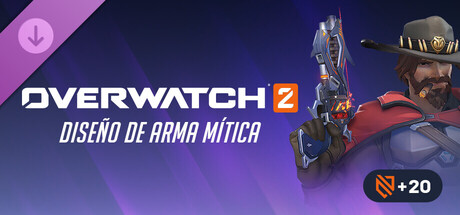 Overwatch® 2: Lote de diseño de arma mítica completo de Cassidy