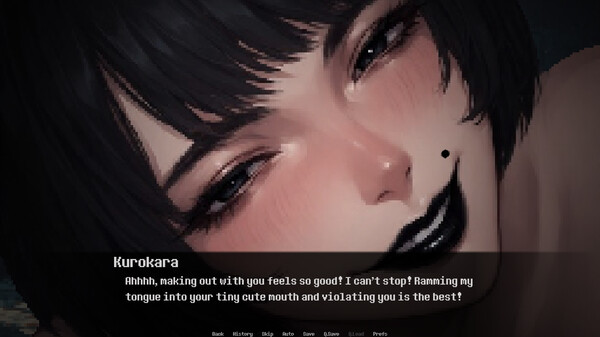 Скриншот из Dominated by: Yandere Goth Gangster
