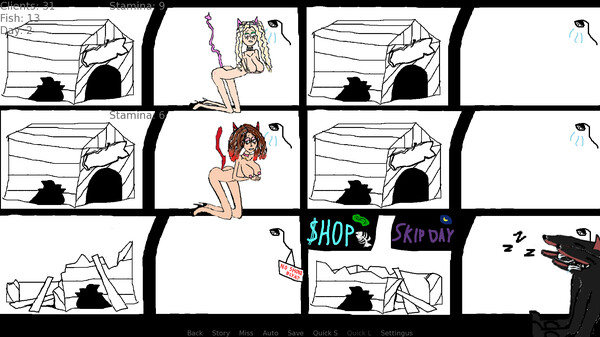 The Adventure of a Tramp - Brothel screenshot 3