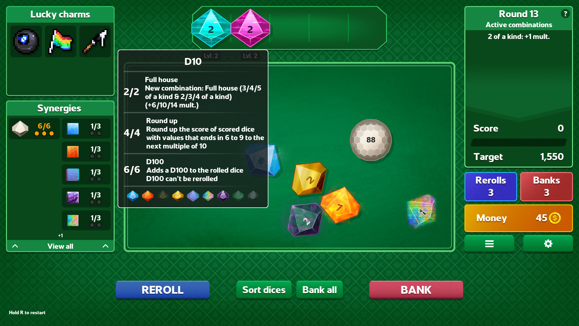 Dice Dice Baby screenshot #11