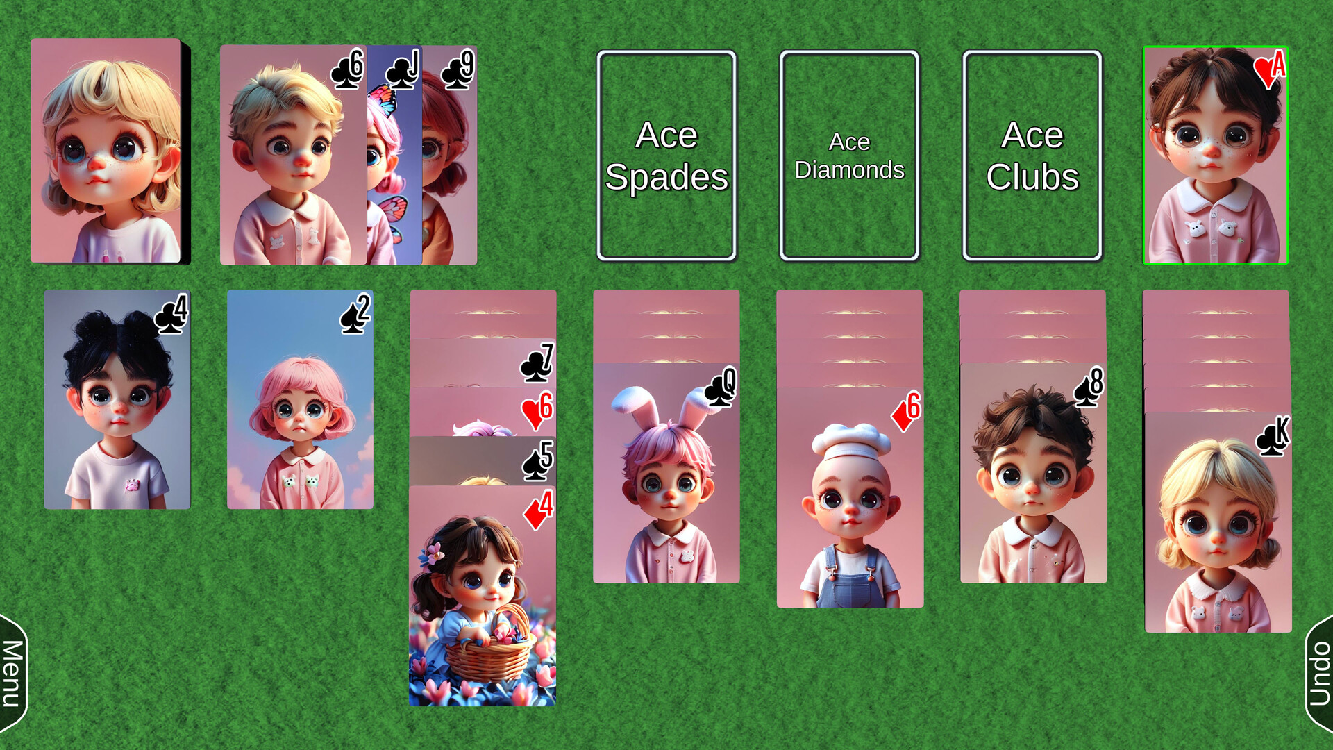 #2. Wyvern Solitaire Deck Pack: Cute Stuff (Steam) 由: Denki Gaka