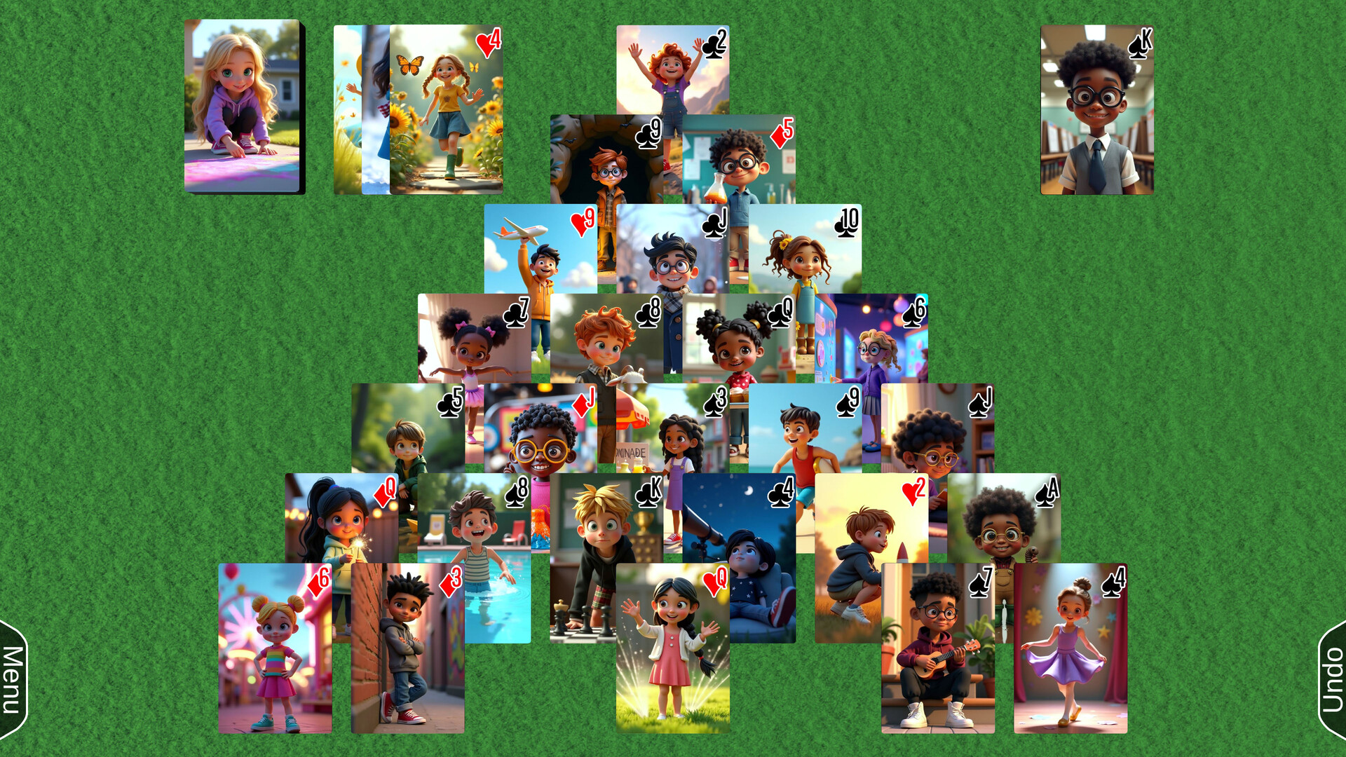 #9. Wyvern Solitaire Deck Pack: Cute Stuff (Steam) 由: Denki Gaka