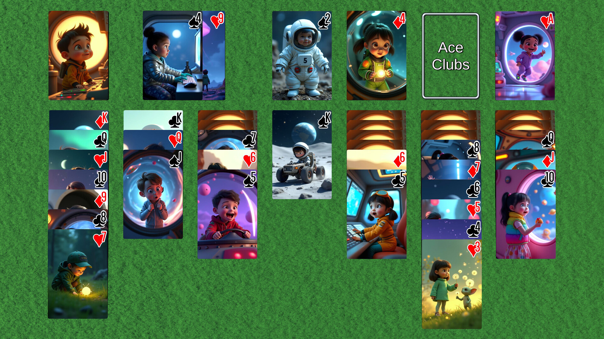 #7. Wyvern Solitaire Deck Pack: Cute Stuff (Steam) 由: Denki Gaka