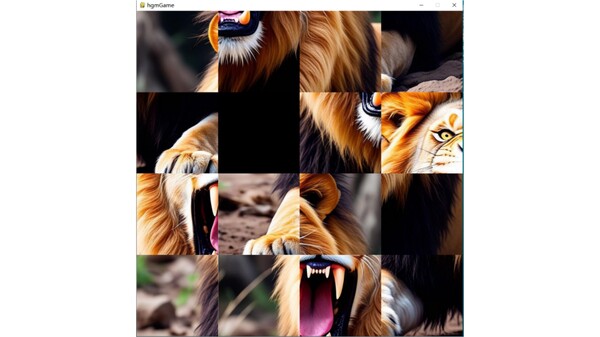 Screenshot of hgmGame-lion
