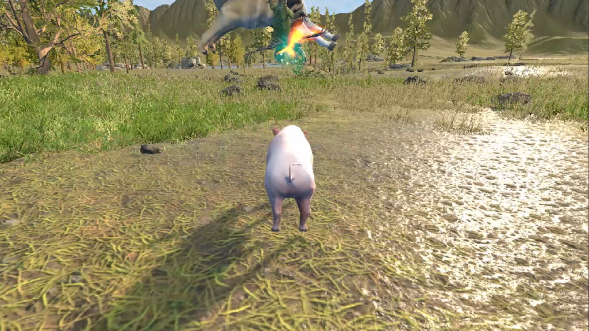 Hot Pig Jump! screenshot #1