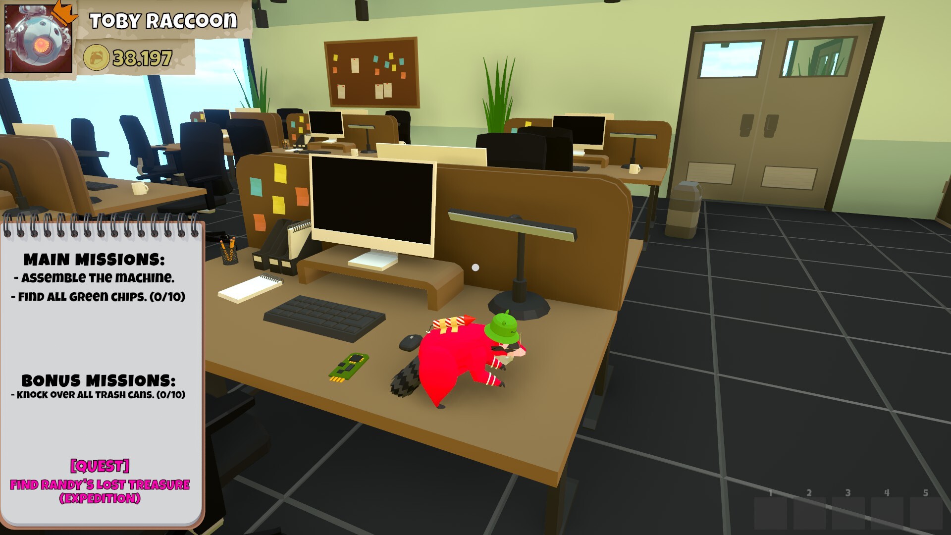 Jumbling Raccoons screenshot #5