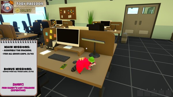 Jumbling Raccoons screenshot 5