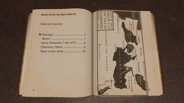 Скриншот из Heart of Ice by Dave Morris