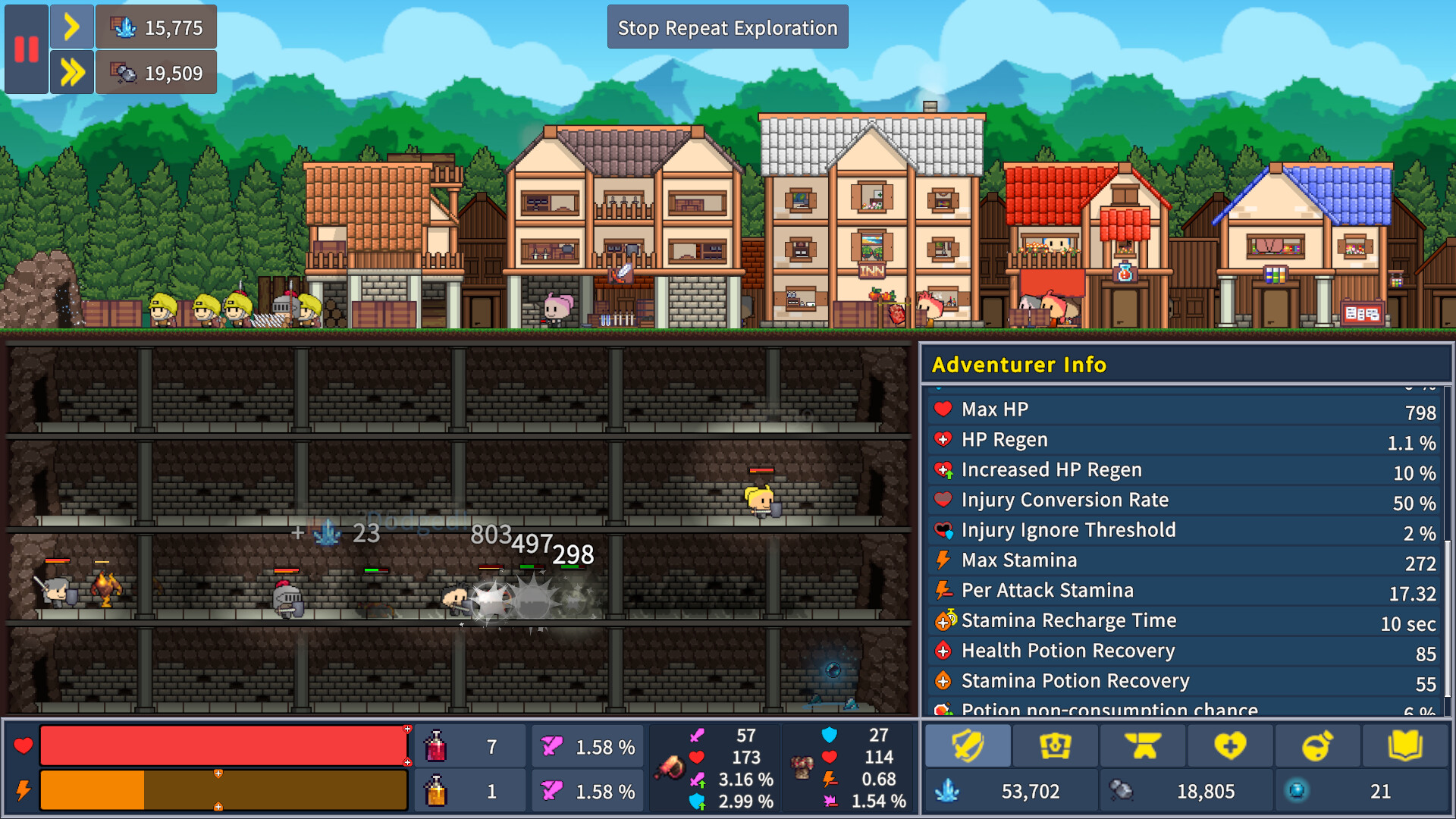 #2. Dungeonborne Settlement (Steam) Göre: HappyForest