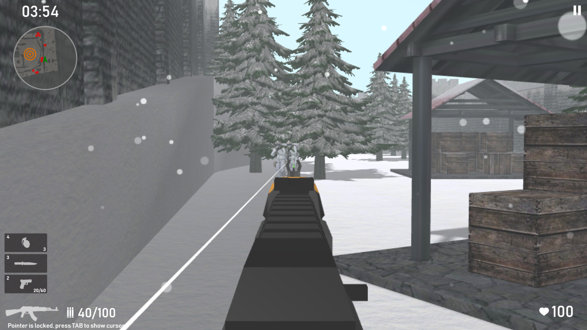 Winter Mercenary screenshot #2