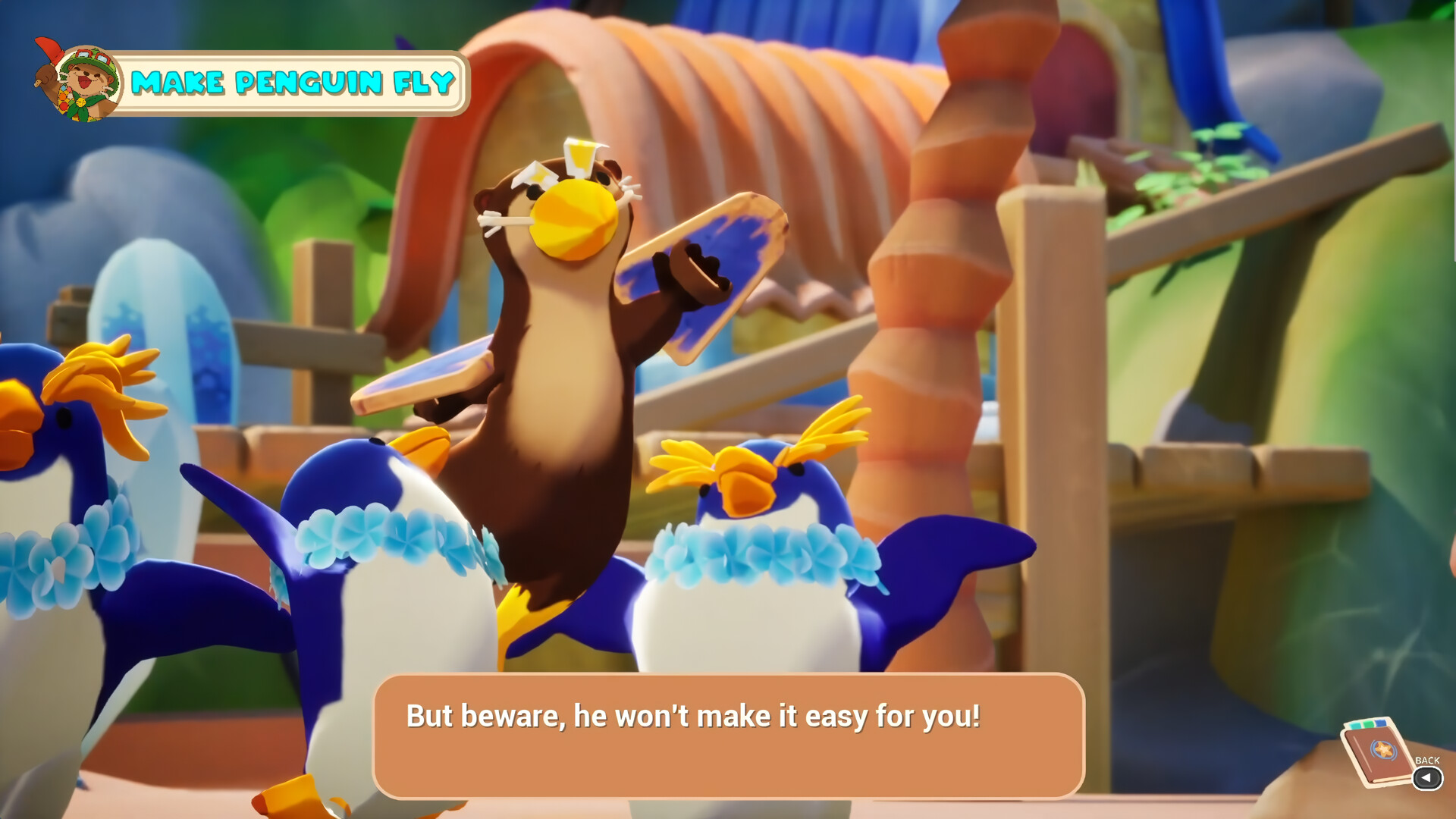 Screenshot That One Otter Game