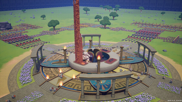 Screenshot of F.E.A.S.T gameplay showing in-action mechanics